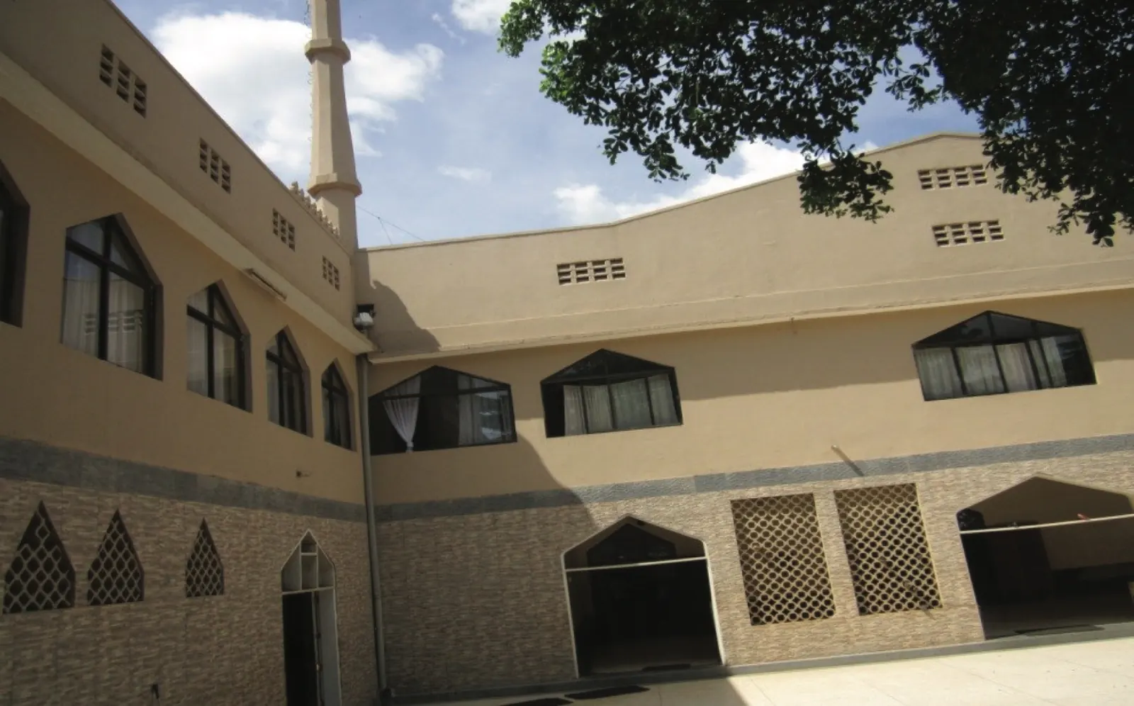 Tawhiid Mosque on Mwanga II Road Kampala before modification